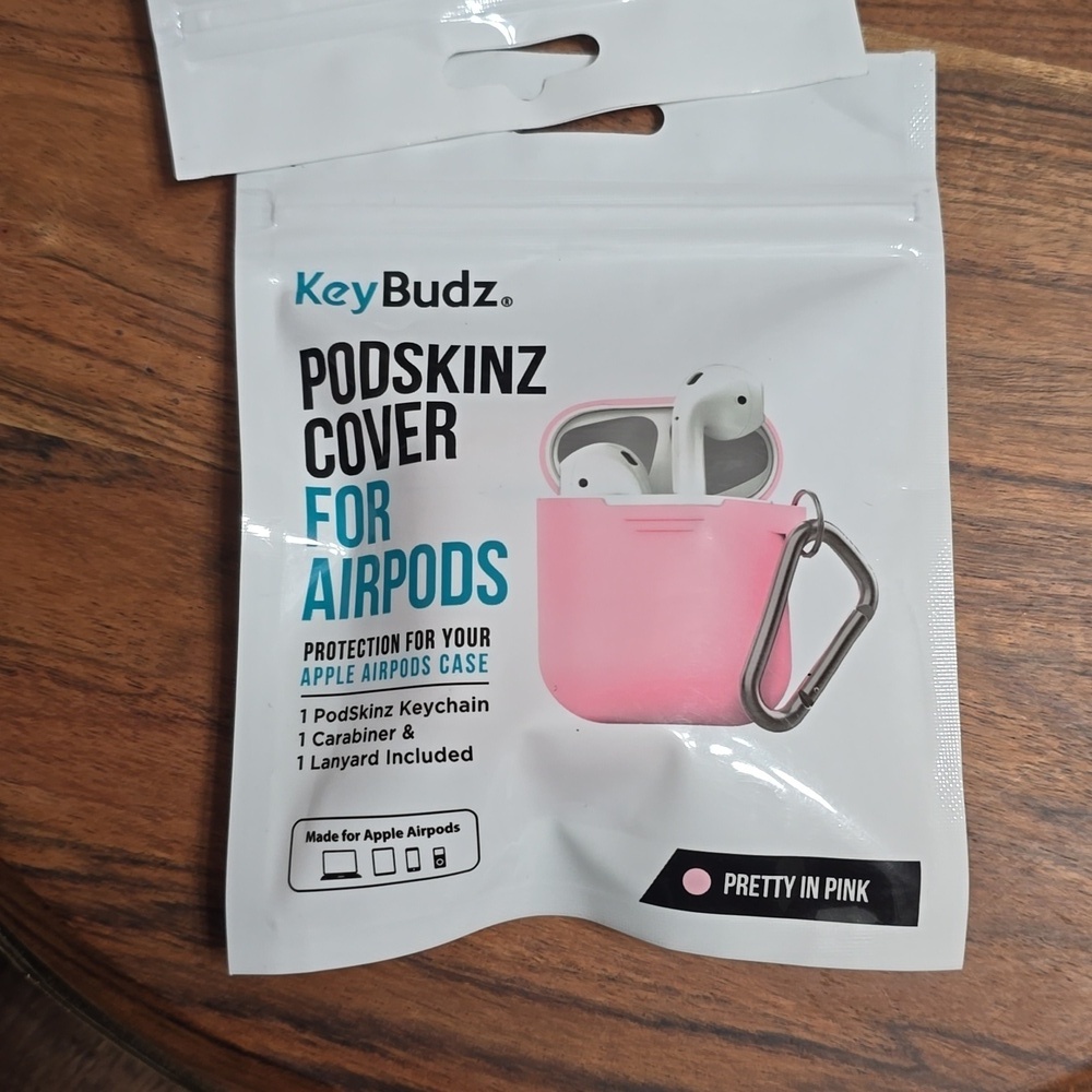 KeyBudz Podskinz Cover For Apple Airpods